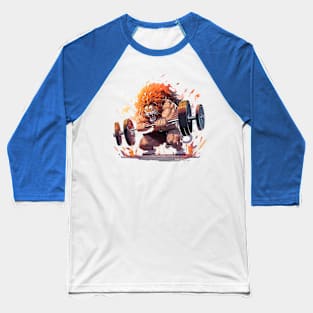 lion Baseball T-Shirt